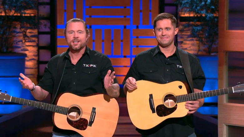 Tik Pik owners looking happy on Shark Tank
