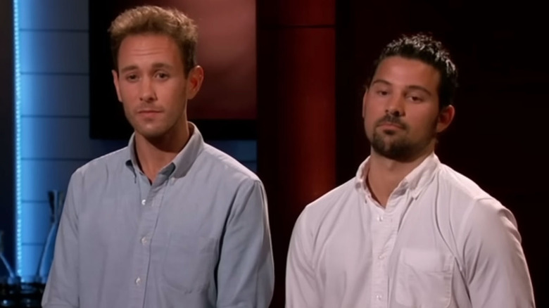 Co-fundadores da Trunkster no Shark Tank