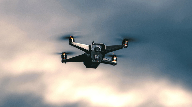 xCraft drone flying in the sky