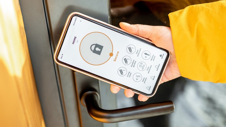 smart lock with smartphone