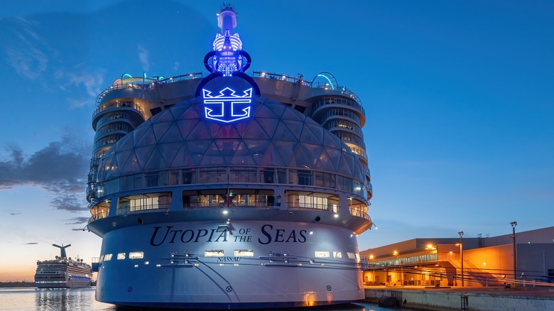 Utopia of the Seas at port