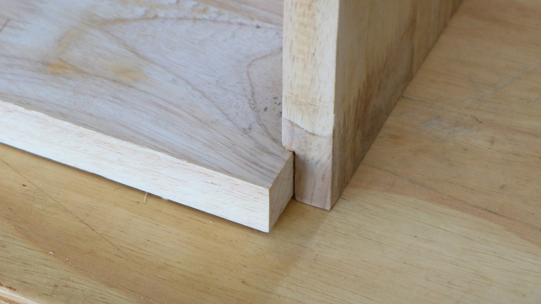 a rabbet joint