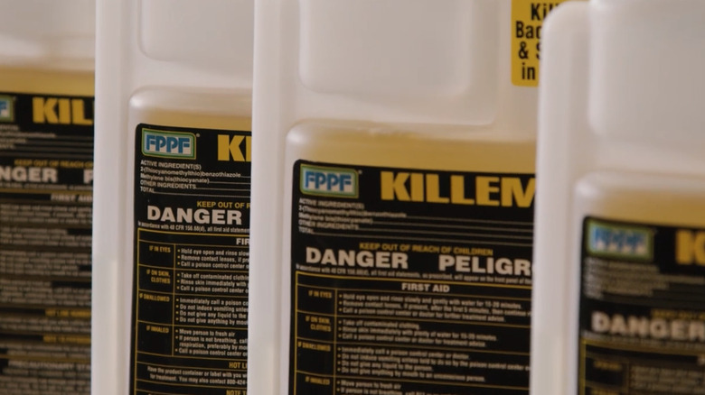 Diesel biocide treatments on production line