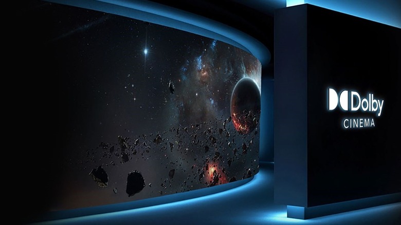 dolby cinema hallway