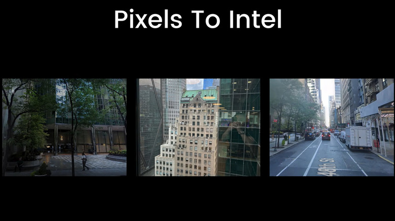 GeoSpy showcasing how its application can transform picture pixels into intelligence
