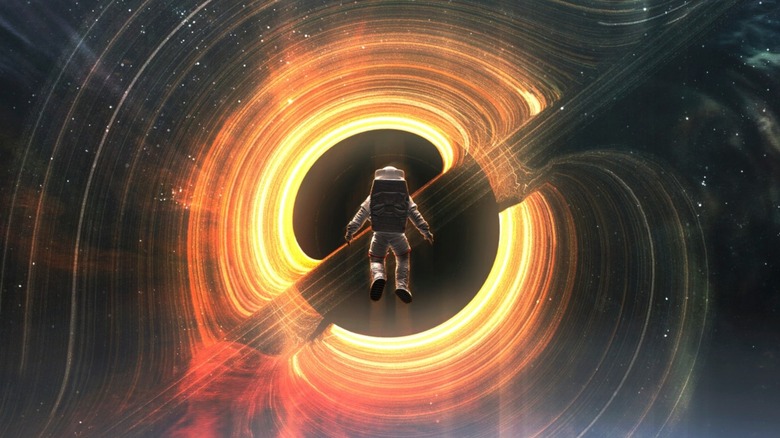 illustration of a black hole