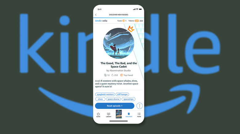 Kindle Vella app book screenshot