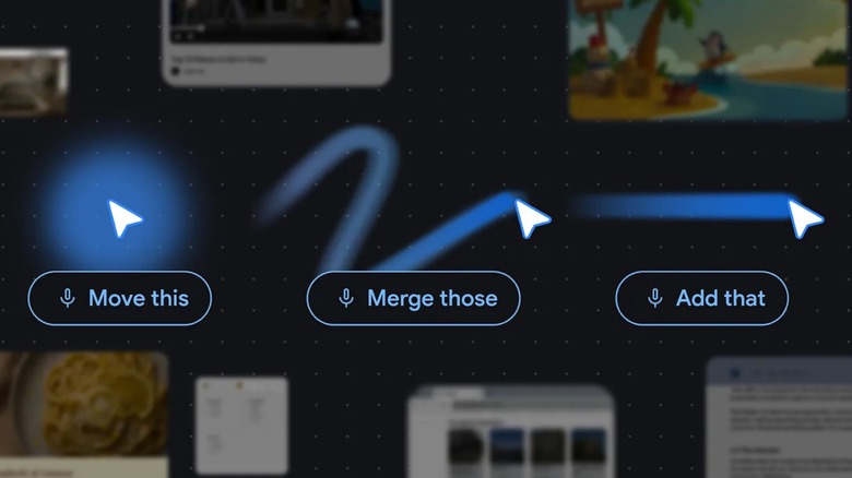 Graphic of Magic Curser possibilities
