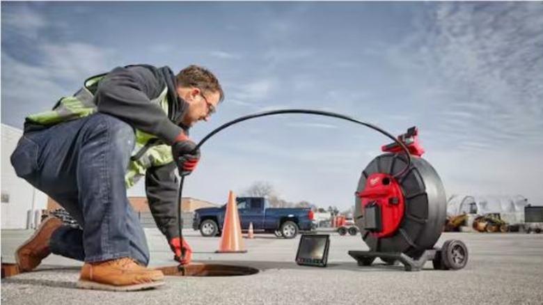 Milwaukee pipeline inspector being used