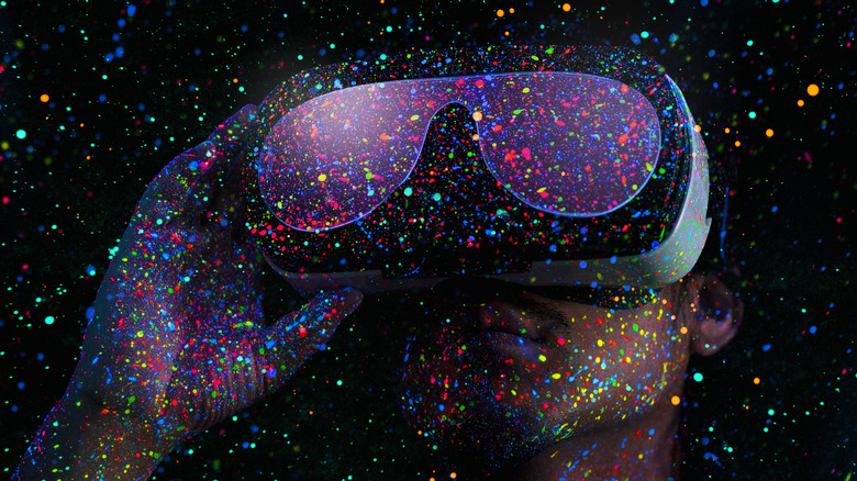 digital imagining of VR space