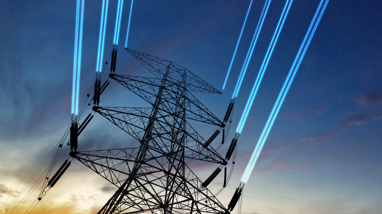 power lines