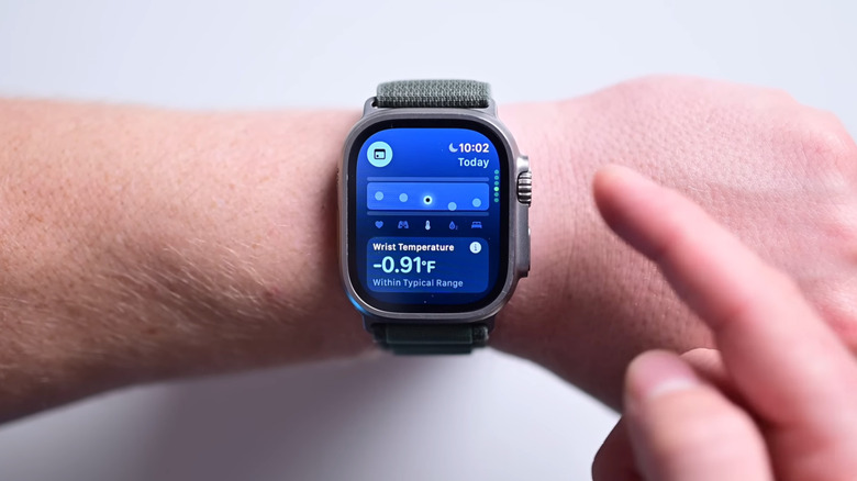 Vitals app on Apple Watch