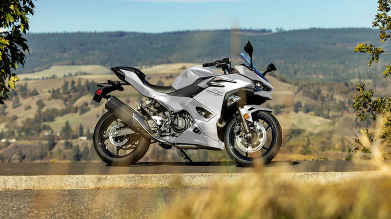 The Kawasaki Ninja 500 has a starting price of $5,299