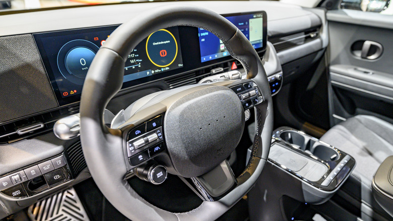 Steering wheel of Hyundai Ioniq 5N