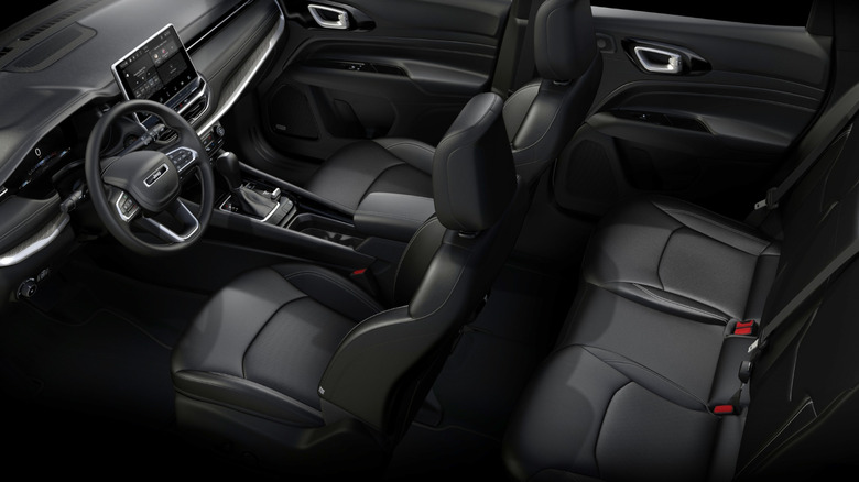 Jeep Compass black interior