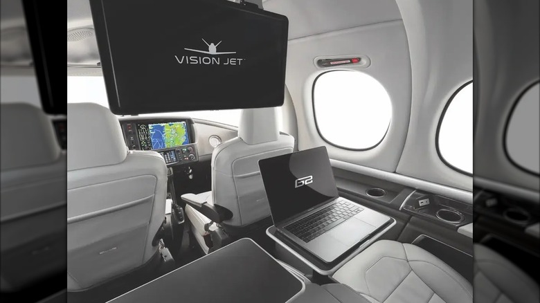 SF50 executive interior configuration