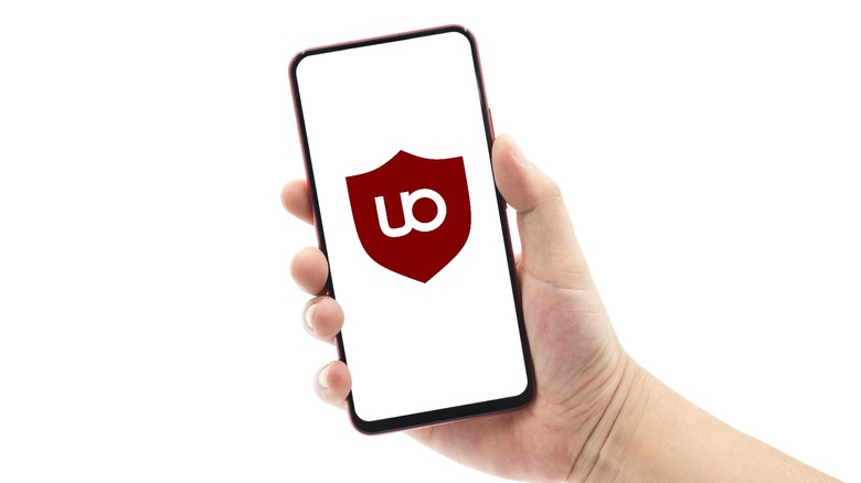 Phone with uBlock Origin