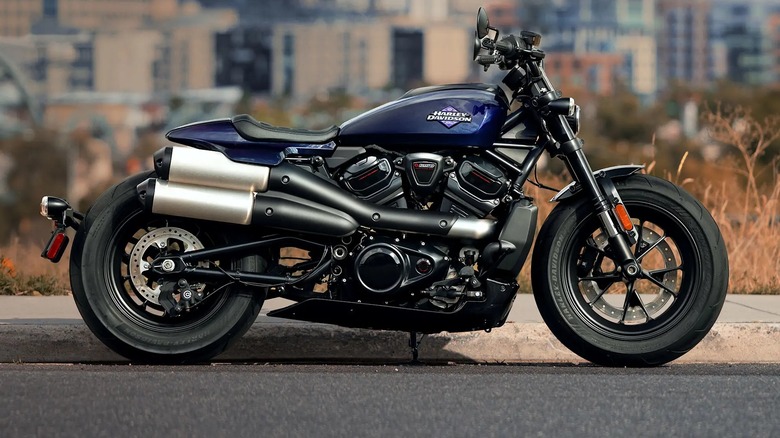 A parked 2025 Harley-Davidson Sportster S