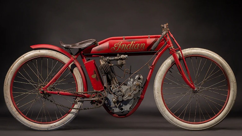 1912 red Indian Board Track Racer