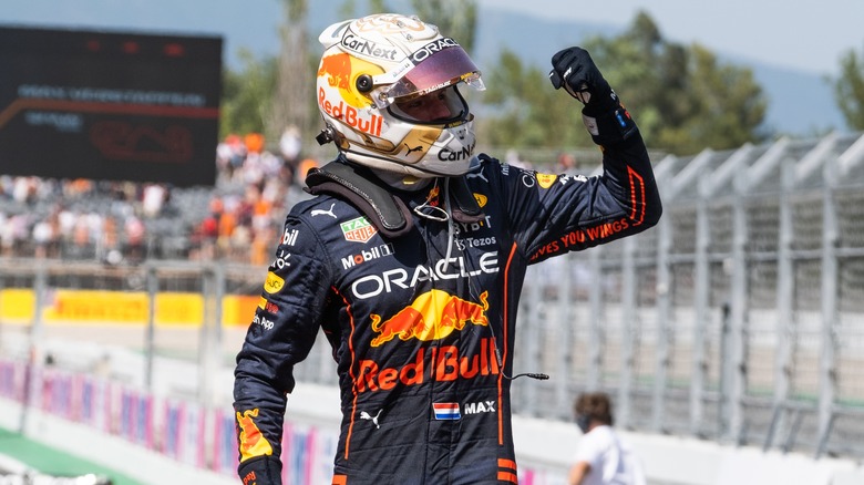 F1 driver Max Verstappen 