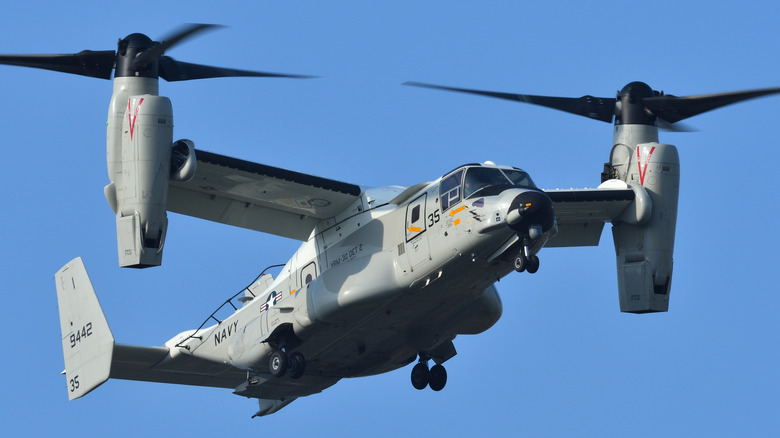 United States Navy Bell Boeing CMV-22B Osprey tiltrotor 