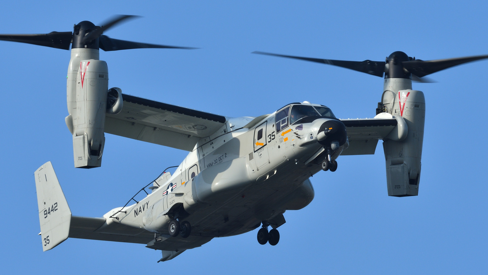 V 22 Osprey Max Range