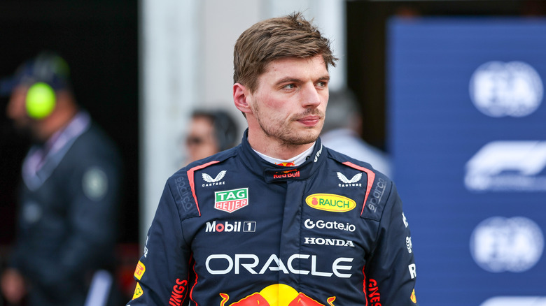Max Vertsappen looking disappointed in Monaco