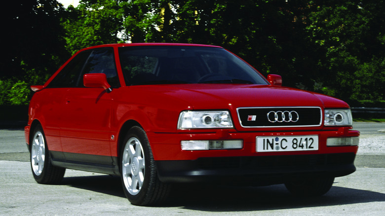 Red Audi S2