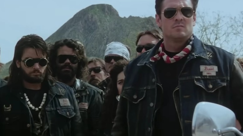 Scene from Beyond the Law with Charlie Sheen