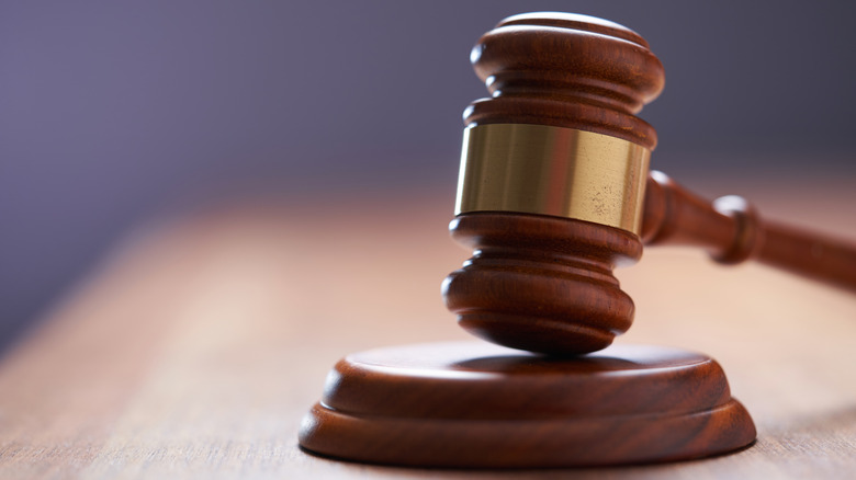A gavel