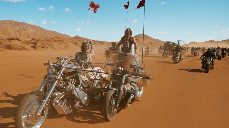 Dementus riding with motorcycle gang