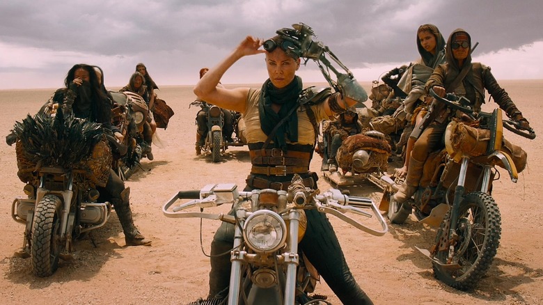 Furiosa leading women motorcycle gang