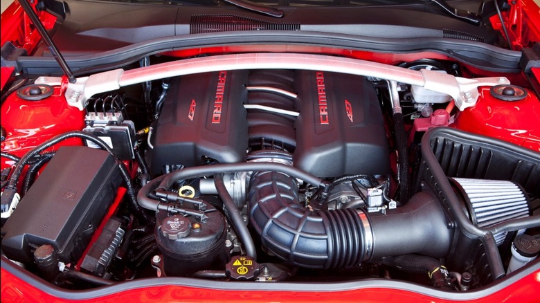 GM LS7 Camaro engine