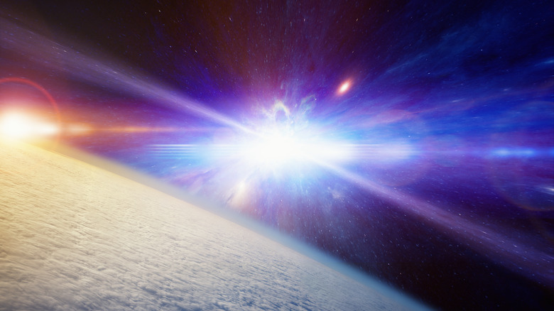 Exploding star