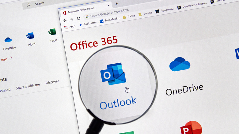 microsoft outlook google chrome