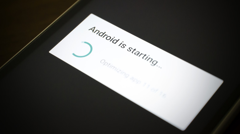 Android phone restarting 