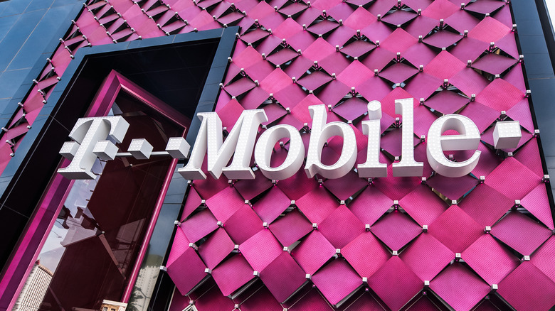 T-Mobile pink storefront
