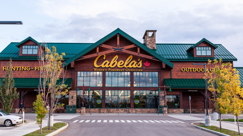 A Cabela's store in fall