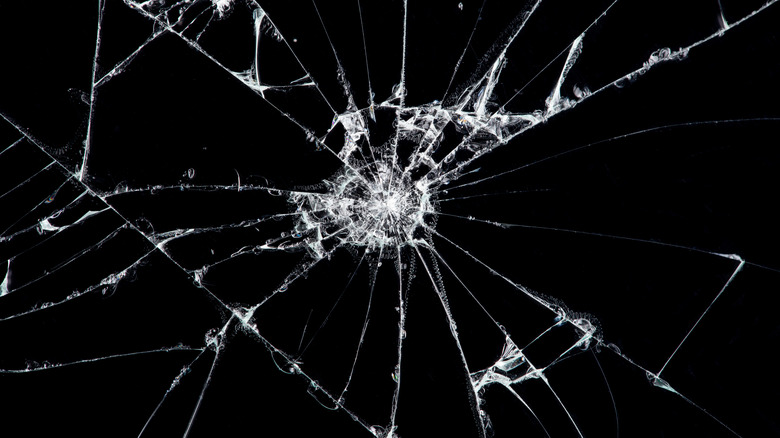 Cracked screen