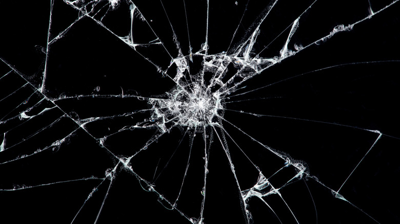 Cracked screen