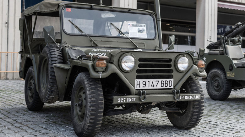 A classic Ford M151 Mutt