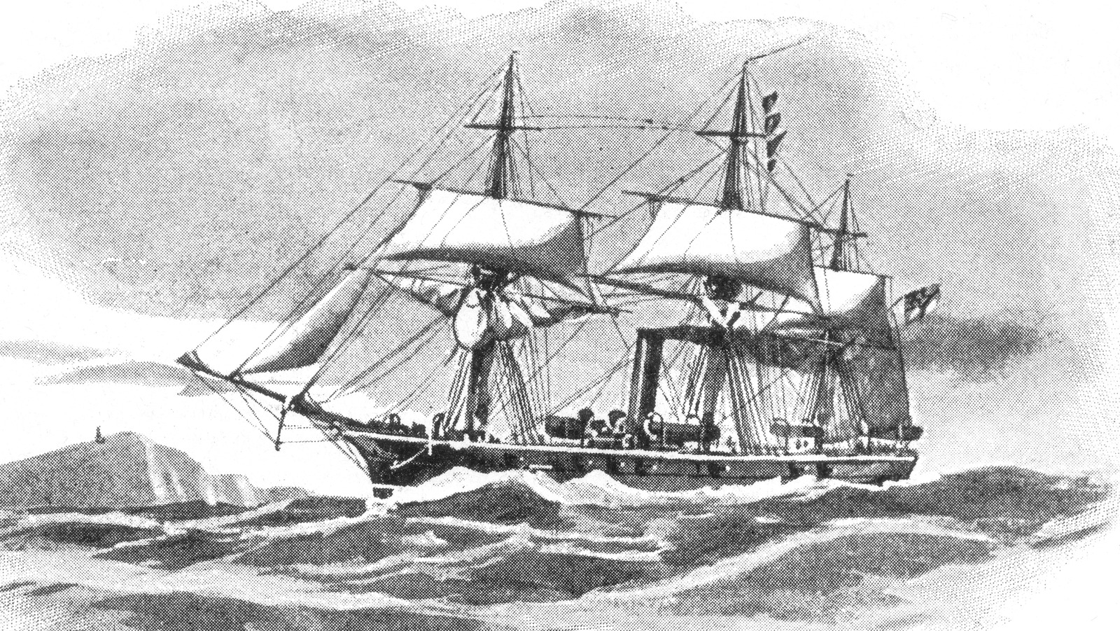 What Was The First Steamship To Cross The Atlantic And How Long Did It Take?