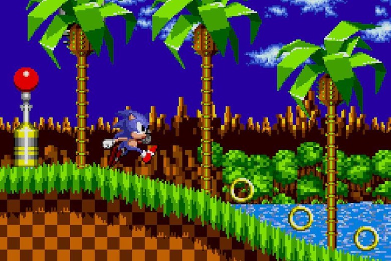 Have A Look At Sonic Mania's Version Of Green Hill Zone - SlashGear