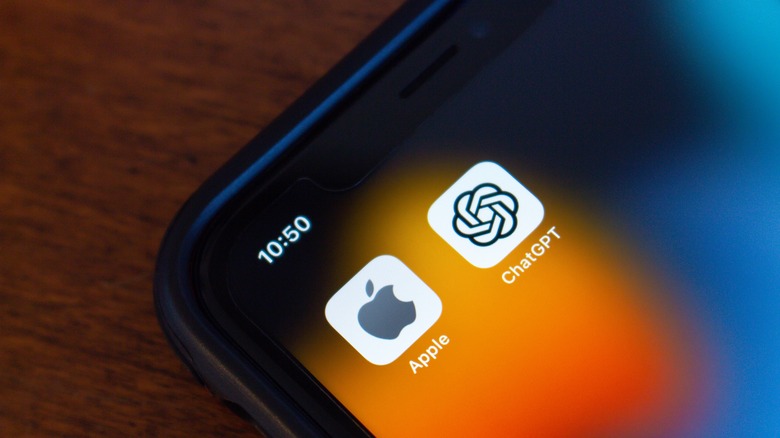 iPhone Apple GPT ChatGPT icons