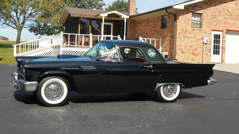 1957 Ford Thunderbird convertible with hard top