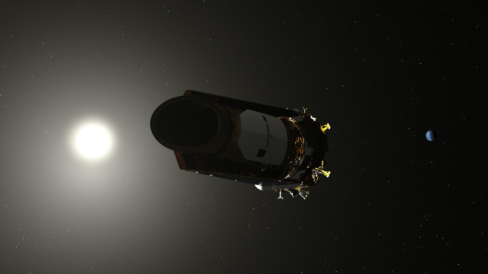 O que aconteceu com o telescópio espacial Kepler?