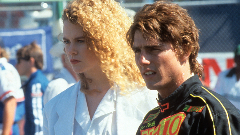 Tom Cruise and Nicole Kidman in "Days of "Thunder"