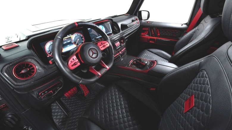 Brabus interior dashboard