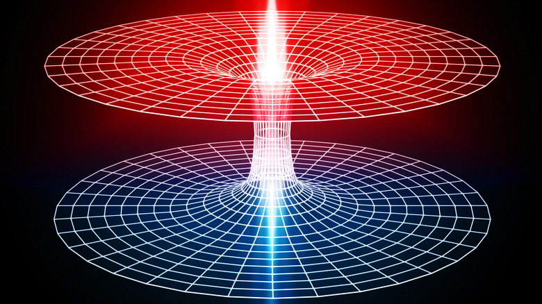 Space-time wormhole