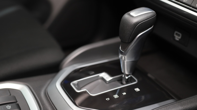 AMT shifter, right-side view